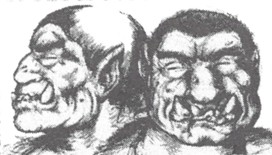 Moultcrocs - L'Ogre bicéphale originaire de la forêtde Mold