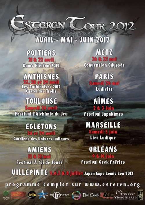 esteren tour mai juin2012 500px 500x704 Esteren Tour 2012   Avril à Juillet