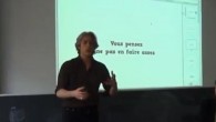 Conférence réalisée dans le cadre de JDR&rsquo;idée, une animation de la convention Orc&rsquo;idée 2013 à Lausanne (www.orcidee.ch). Gregory Pogorzelsky, auteur du blog &laquo;&nbsp;Du bruit derrière le paravent&nbsp;&raquo; donne des pistes pour récupérer les joueurs qui décrochent :

« Et si les feuilletages de vieux Casus Belli, les épidémies d&rsquo;Angry Birds et les &laquo;&nbsp;tu peux répéter ?&nbsp;&raquo; [...]