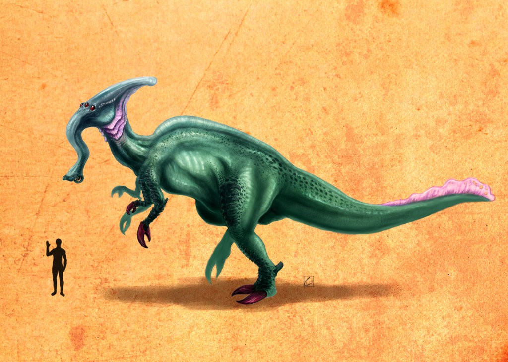 Rahn Tegosaurolophus ©2013 Cthulhusaurus-Rex