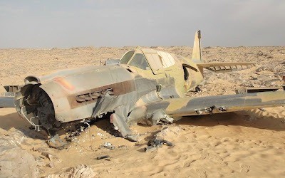 [Cthulhu] un avion disparu il y a 70 ans découvert dans le désert