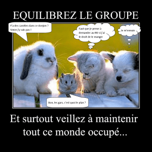 Equilibrez le groupe