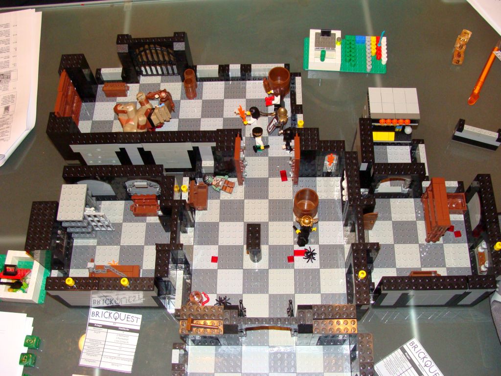 BrickQuest le jeu de plateau à base de LEGO