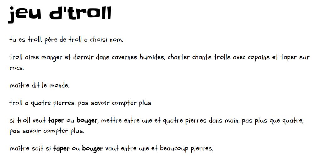 « Jeu d’Troll » le troisième lauréat