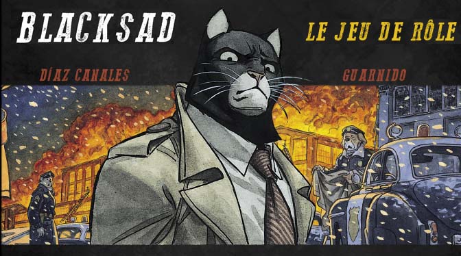 Blacksad – Le Jeu de Rôle, en précommande chez La Loutre Rôliste