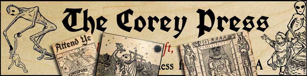 Des gravures sur bois de Corey Press – La folie à Salem