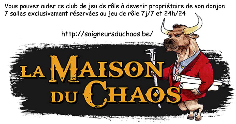 Soutenir Les Saigneurs du Chaos – Un Club de Jeu de Rôle Bruxellois