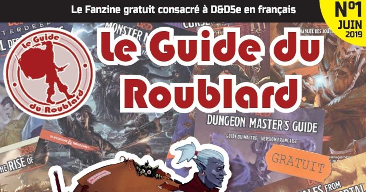 [D&D5e] Le Guide du Roublard n°1 – fanzine gratuit