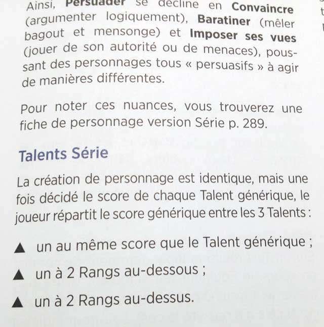 Passer à la série