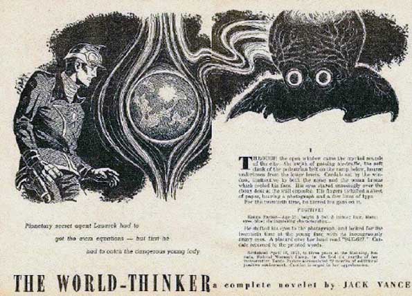 The World Thinker a complete novelet by Jack Vance