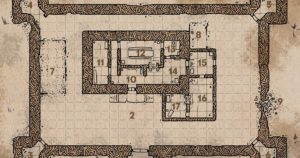 Un fort en ruine – par Dyson Logos