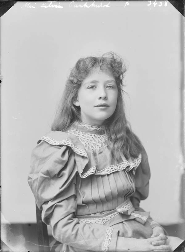 Sylvia Pankhurst jeune fille