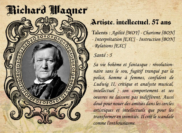 PNJ Richard Wagner pour Château Falkenstein