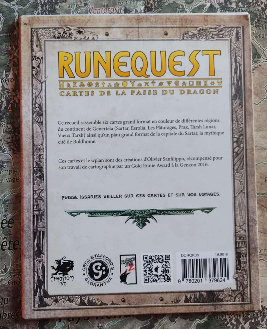 RuneQuest : Aventures dans Glorantha - La gamme en VF