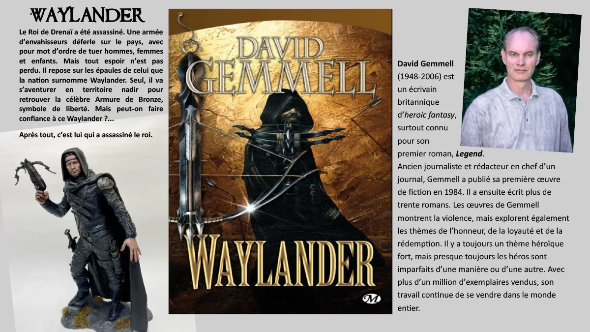Waylander, Tome 1 – de David Gemmell