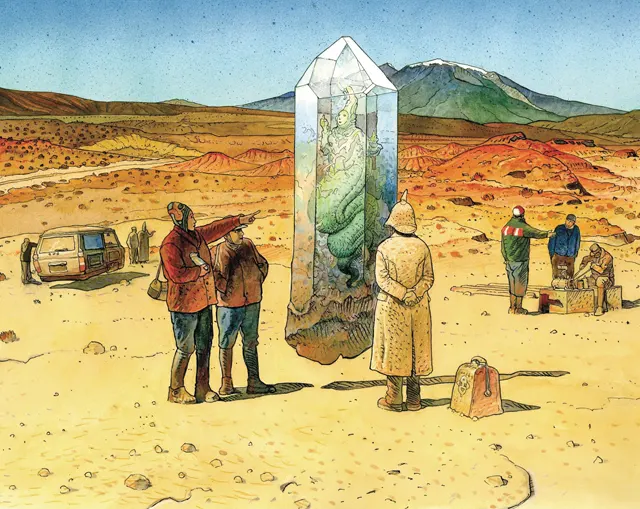 Jean Giraud (Aka Mœbius) sources inépuisables d’inspiration pour Mega