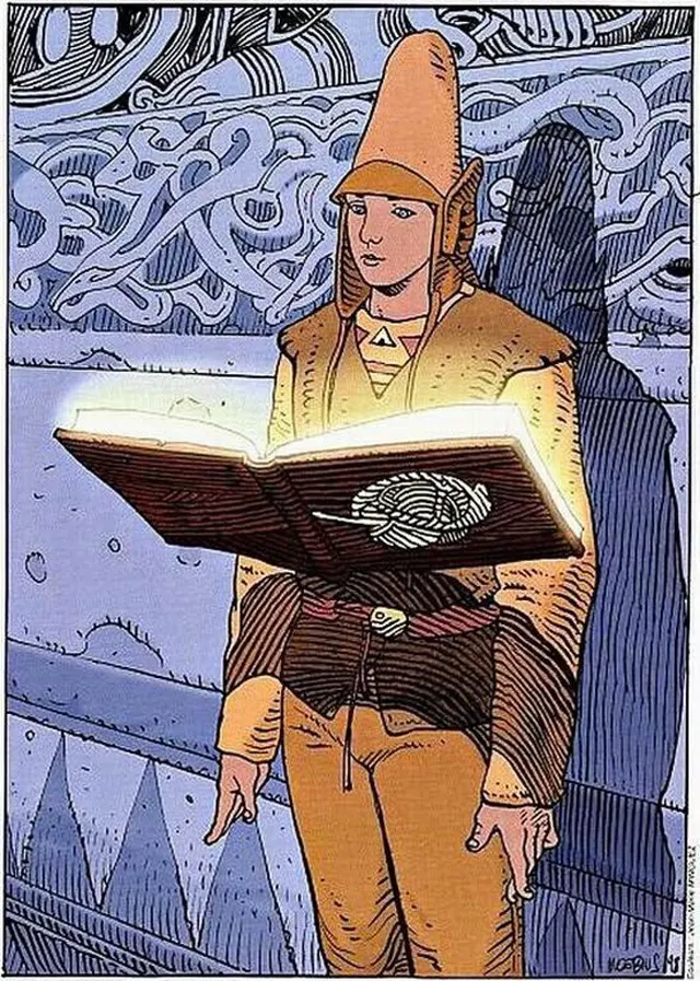 Jean Giraud (Aka Mœbius) sources inépuisables d’inspiration pour Mega