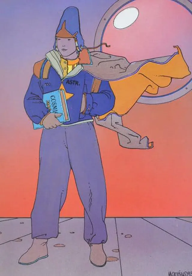 Jean Giraud (Aka Mœbius) sources inépuisables d’inspiration pour Mega