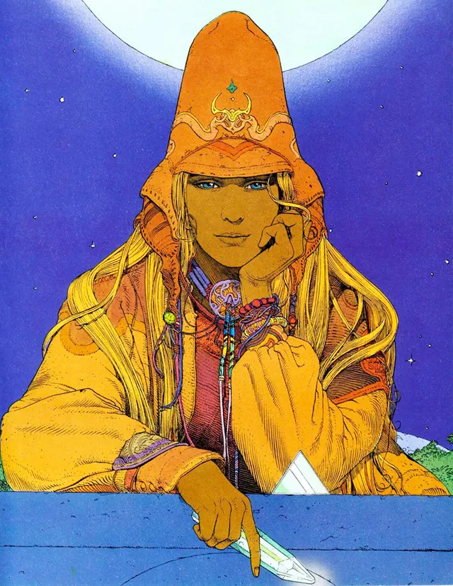 Jean Giraud (Aka Mœbius) sources inépuisables d’inspiration pour Mega