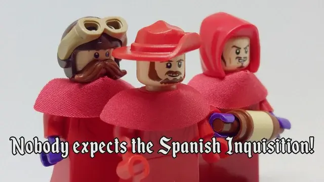 Nobody expects spanish inquisition… LEGO