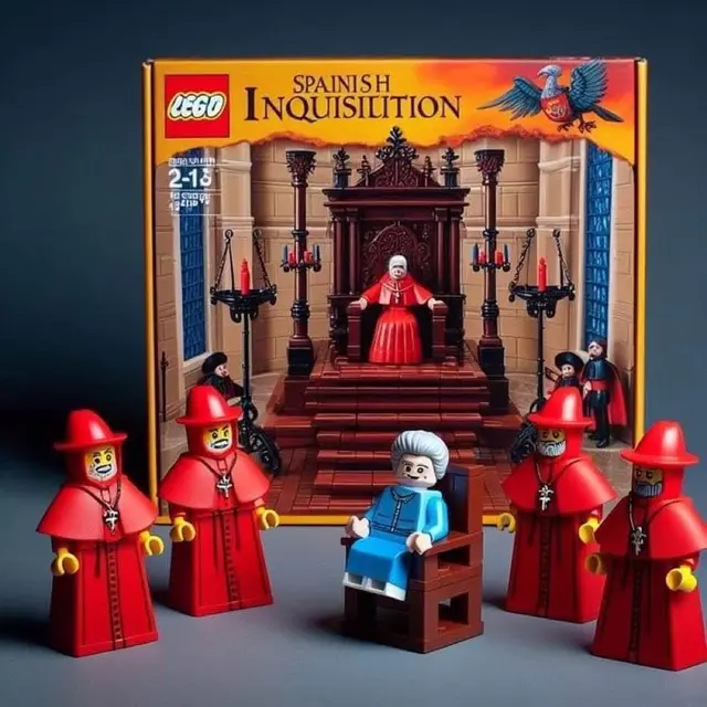 Nobody expects spanish inquisition… LEGO