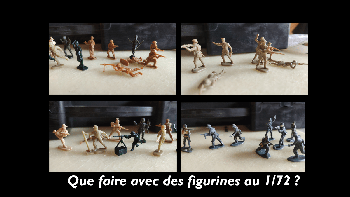 Que faire avec des figurines 1/72 de la Seconde Guerre mondiale ?