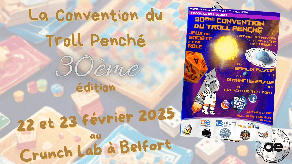 Cap sur l’Espace avec la 30e Convention du Troll Penché !