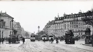 Se déplacer à Paris et en petite couronne vers 1900