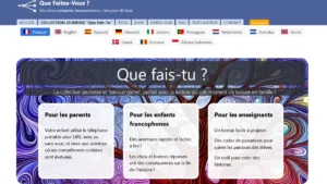 Que faites-vous ? : le site où les choix comptent