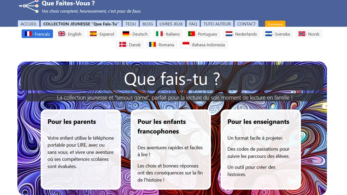 que faites vous